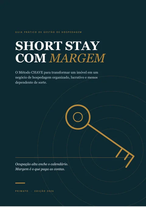 Capa do e-book Short Stay com Margem